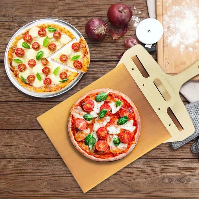 Sliding Pizza Peel with Handle – Geras Club