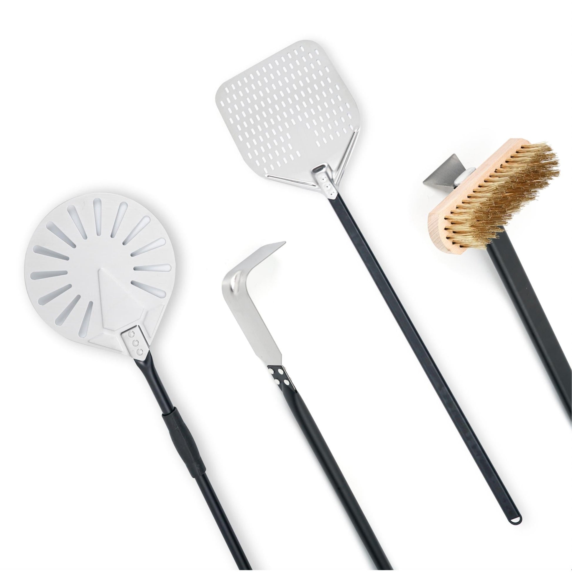 WPPO 4-piece wood-fired pizza oven utensil kit