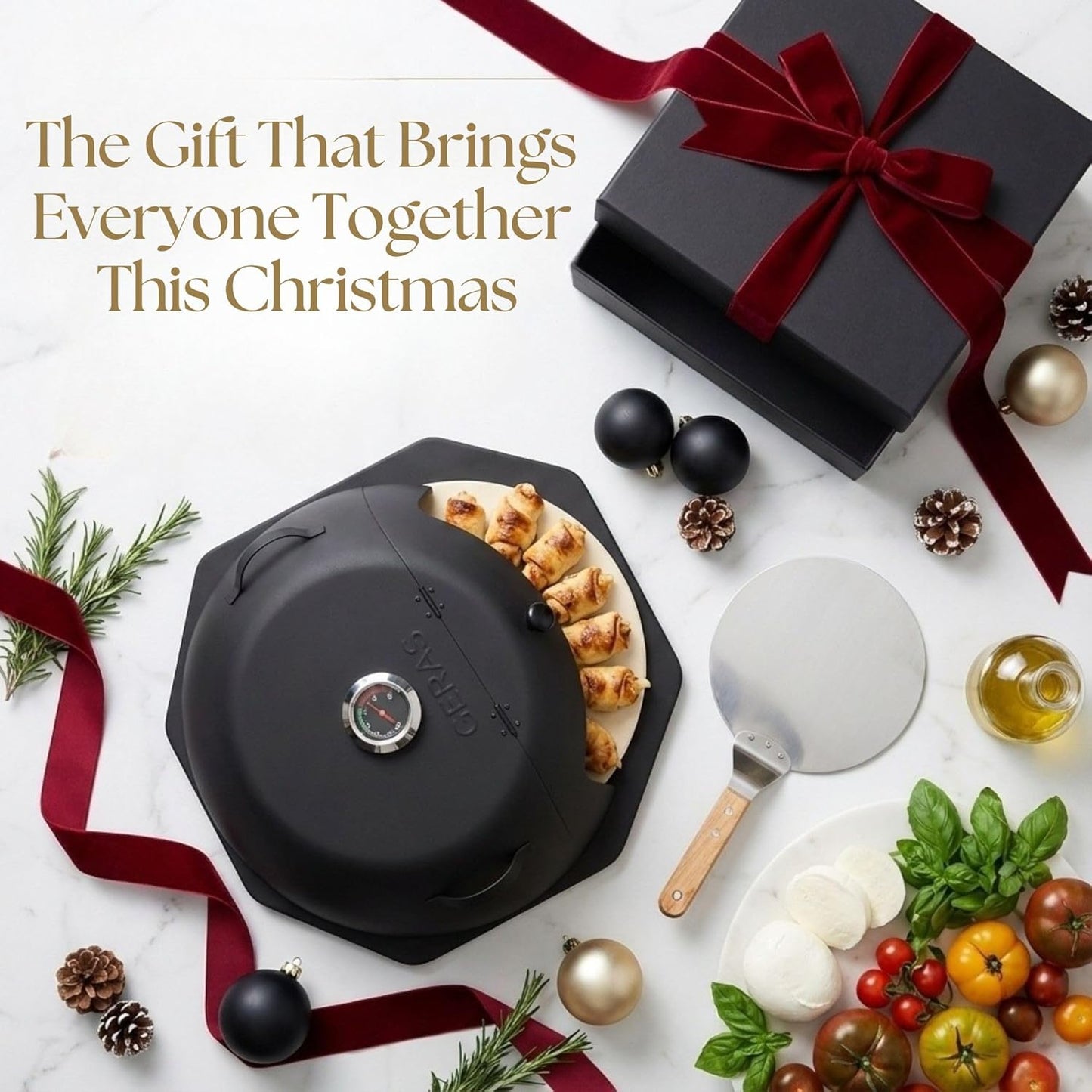 HeatGuard Grill Top Pizza Oven™