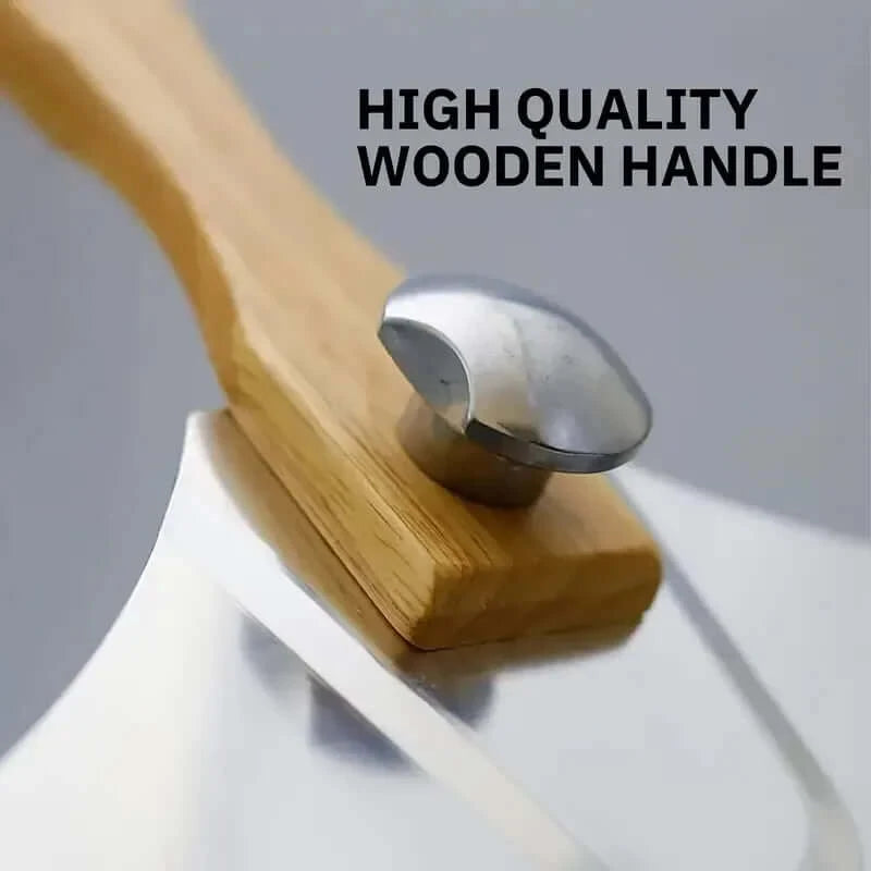 Stainless Steel Aluminum Folding Pizza Spatula Baking Tool Cake Transfer with Foldable Oak Handle