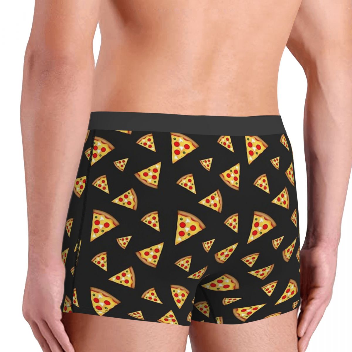 Cool And Fun Pizza Slices Underpants Cotton Panties Male Underwear Ventilate Shorts Boxer Briefs - Geras Club 0