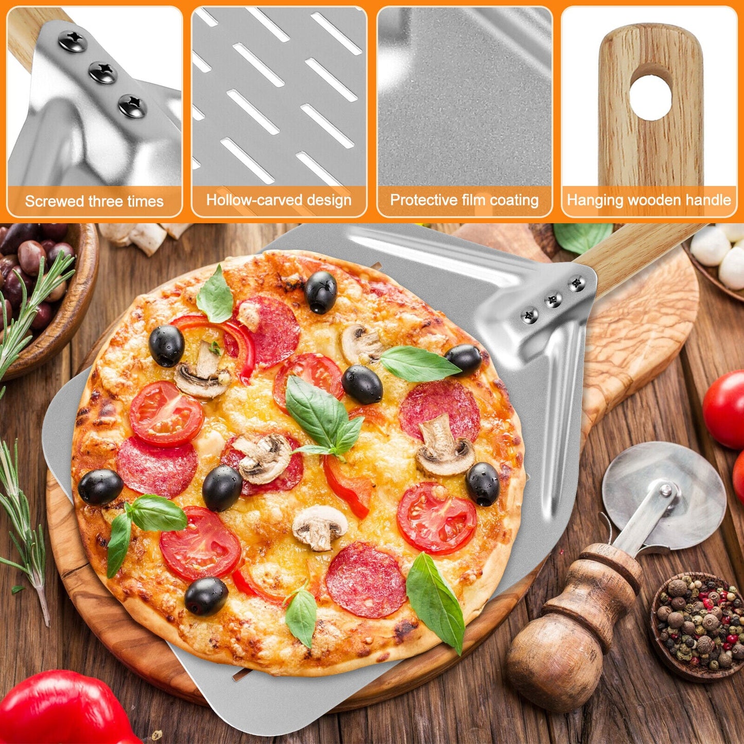 EasySlide 12inch Pizza Pro-Peel