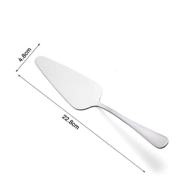 Stainless Steel Wooden Handle Swing Cutter Double Handle Pizza Cutter Wheel Knife Sawtooth Shovel Kitchen Baking Scraper Tool - Geras Club 0